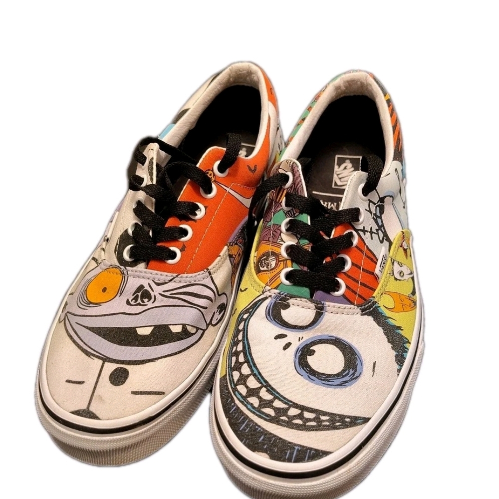 VANS The Nightmare Before Christmas Shoes Halloween Town Era Men's Size 10.5